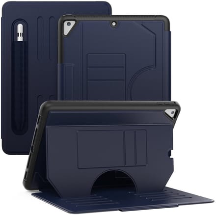 Solidenz Magnetische hoes geschikt voor iPad 2018 / iPad 2017 / Air 2 - 9.7 inch - Blauw