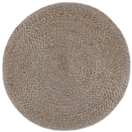 Draagbare Zitzak met Voetsteun - Lichtgrijs, 45 x 30 cm