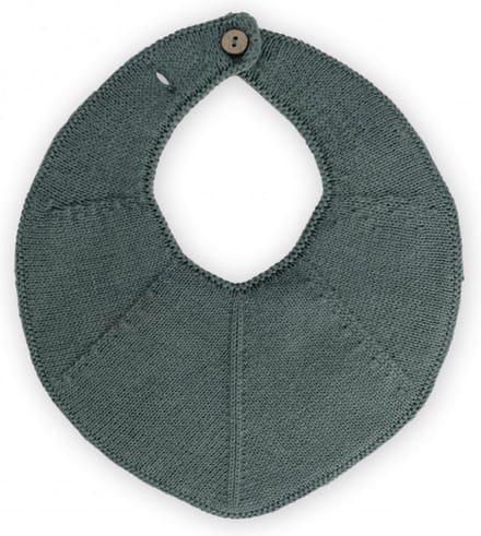 Saga Copenhagen - Gebreide Slab Floja - Silver Pine - Organic Cotton