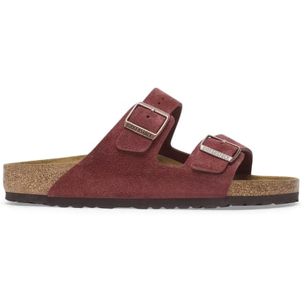 Suède sandalen Birkenstock Arizona