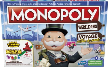 Monopoly Wereldreis - Belgische Editie - Bordspel