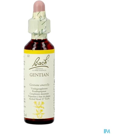 Bach Bloesem No 12 Gentian 20 Druppels