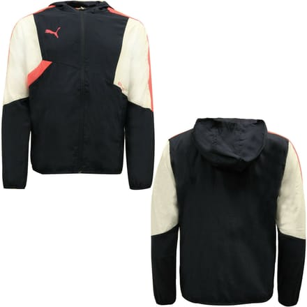 Puma IT Evo Heren Navy Zip Up Trainingscapuchon Track Top Jas 654398 57 A45A
