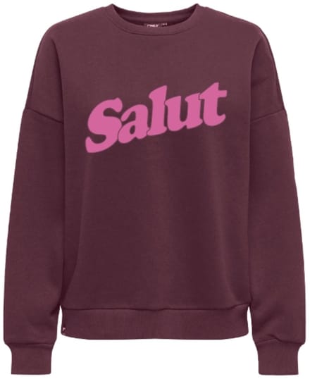 ONLY- ONLZALENTA BOXY L/S BOX CS SWT - Dames - Sweatshirt