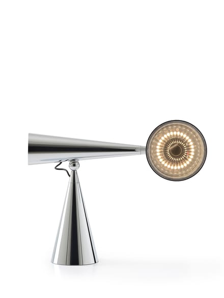 Tom Dixon Pose Task tafellamp - silver