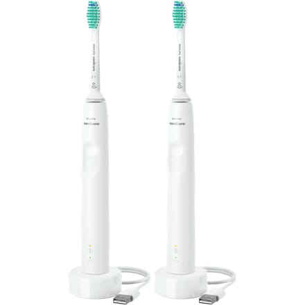 Philips Sonicare Series 3100 HX3675/13 - Elektrische tandenborstel - Wit - Duopack