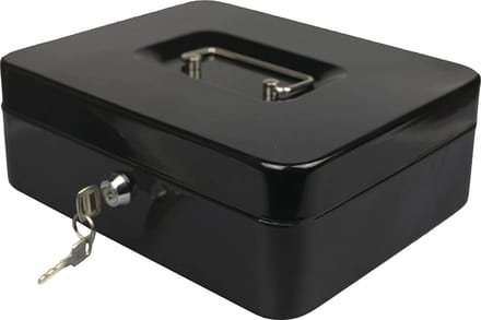 Kleine Veiligheid Kast Sleutelhanger - 6 inch Stalen Kluis met Bak