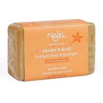 Najel - Aleppo Soap with Organic Orange Blossom 100g