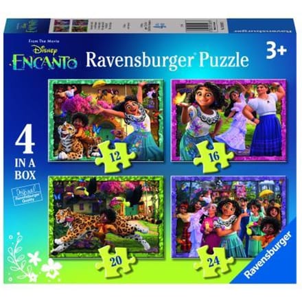 Ravensburger Disney The Lion King 4in1box puzzel - 12+16+20+24 stukjes - kinderpuzzel