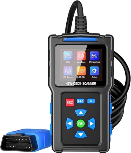 Auto Diagnose Tool - OBD2 Scanner - Motorproblemen Opsporen - Brede Compatibiliteit - 14 x 7.5 x 3 cm - Zwart