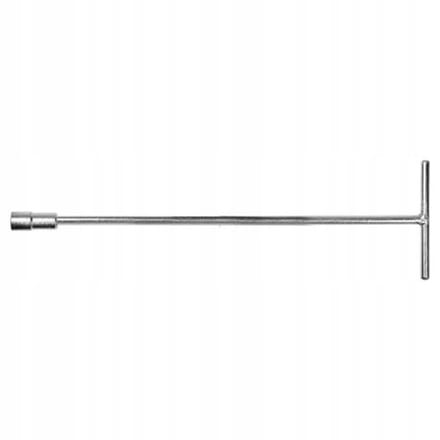 Topex - Dopsleutel - 10 mm - 400 mm lang - Zeskant