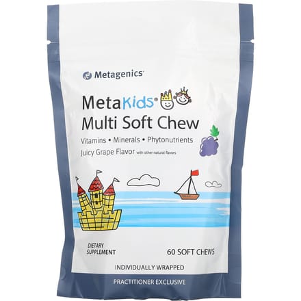 Metagenics, MetaKids, Multi Soft Chews, saveur raisin juteux, 60 bonbons mous