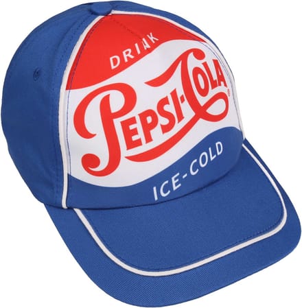 Blauwe PEPSI-COLA baseballpet