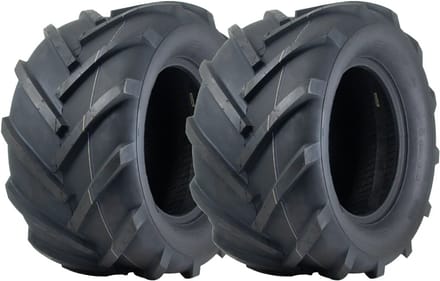 24x12.00-12 tractorband, open midden, 6-laags Wanda P328, zitmaaier - set van 2