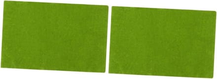 Kunstgrasmat - Nep grasmat - Landschapsmodel maken - Papieren onderkant - 100x35 cm - Groen