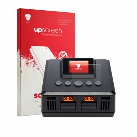 upscreen - Screenprotector voor Spektrum Smart Charger S250 - Folie Beschermfolie transparant