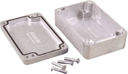 Hammond Electronics 1550Z111 – Universele behuizing – 115 x 65 x 55 mm – Aluminium – Natuur
