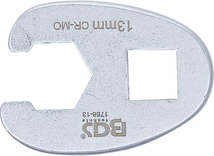 BGS Vierkant sleutelaandrijving 10 mm (3/8") SW 13 mm - 1756...