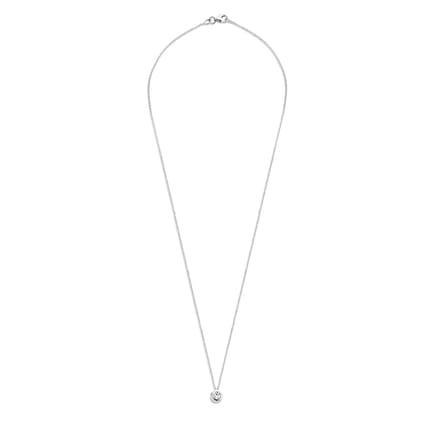 Blush - 14 Karaat Witgouden Ketting 3067WZI (Lengte: 42.00 cm)