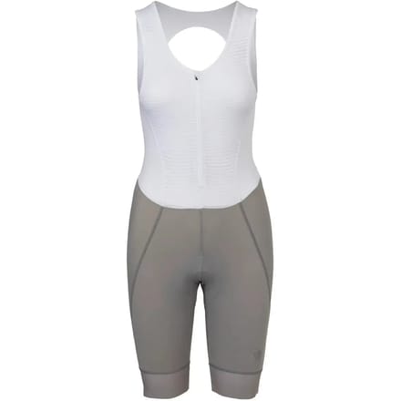 AGU Prime II - Bibshort - Fietsbroek Dames - Met Red 120 Zeem - Gerecycled Polyester - Mesh Bretels - Flatlock Naden - Siliconen Grip - Grijs - XL