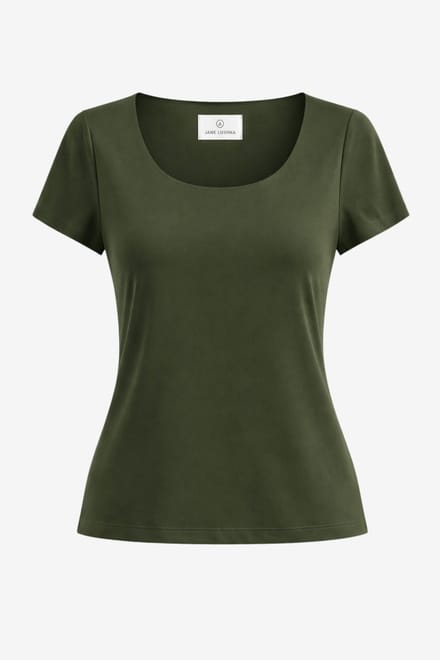 T shirt Sara Easy Wear Technical Jersey | Army green - Army green / M