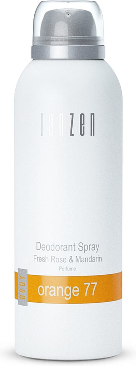 Janzen Orange 77 Deodorant Spray Fresh Rose & Mandarin