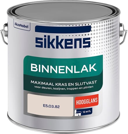 Sikkens - Binnenlak Hoogglans - E5.03.82 - Mengverf - 2,5 L