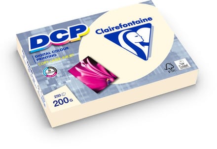 Clairefontaine DCP papier - 200 grams - Ivory - A3 - 250 vel