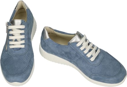 Solidus -Dames - blauw - sneakers - maat 37.5