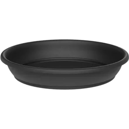 Plantenschotel Basic - Kunststof - Grijs - 24x24cm