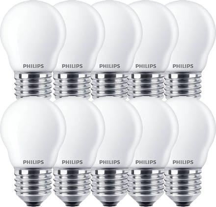 Philips CorePro LEDLuster P45 E27 5W 2700K 470lm 230V - Warm Wit - Per doos á 10 stuks