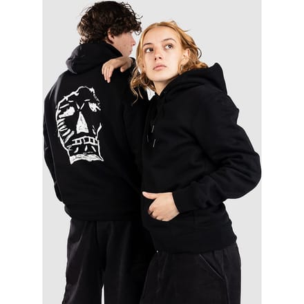 Poetic Collective Big Skull Hoodie zwart