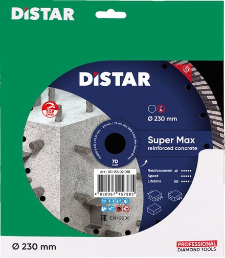 DiStar Diamantschijf Turbo Super Max - 230x22,23 mm