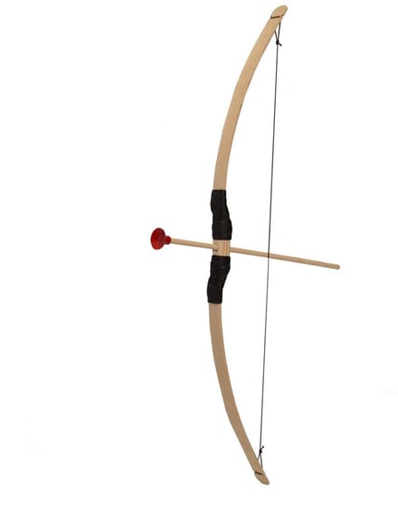 Houten Pijl En Boog 80 cm met 3 pijlen