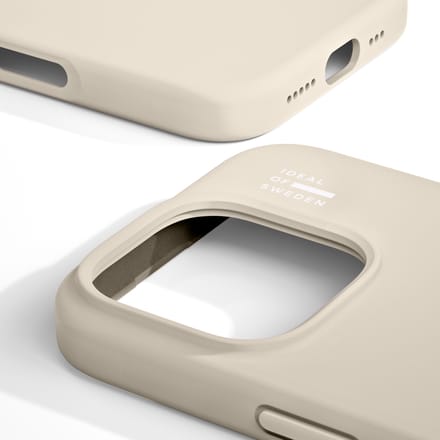iDeal of Sweden Silicone Case geschikt voor MagSafe geschikt voor iPhone 16 Pro Max - Cloud Dancer