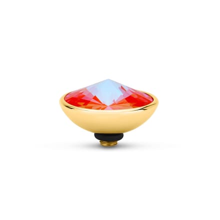 Melano Twisted Gradient Steentje Orange Glow Delite | Goud