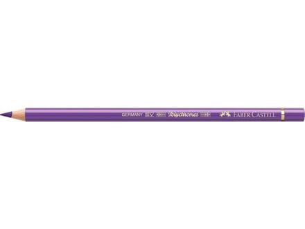 Kleurpotlood Faber Castell Polychromos 138 violet doos met 6 stuks