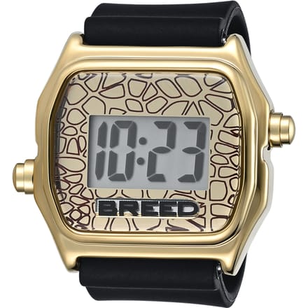 Breed Austin LCD siliconen ringhorloge