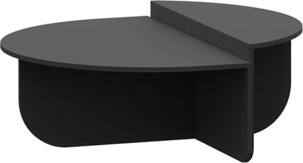 Salontafel Tondesdaslo 90x90x35 cm donkergrijs [en.casa]