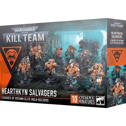 Beeldje Games Workshop Warhammer 40k - Kill Team : Récupérateurs Atrekogs (2024) (x10)