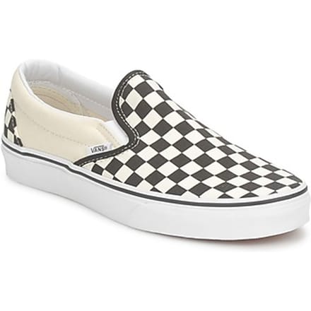 Vans Checkerboard Classic Slip-On Sneaker - Black / Off White
