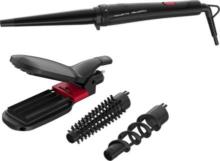 Rowenta x KARL LAGERFELD Infinite CF422L - Multistyler - 9-in-1 - Keramische Coating - Compact - Inclusief Accessoires