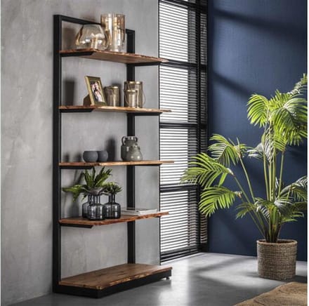 Hanglamp 120 tube mesh - Artic zwart