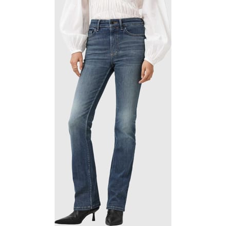 AllSaints Haldan Slim Bootcut Washed Indigo Größe: W27 | Slim Jeans Outlet | Damen | Blau