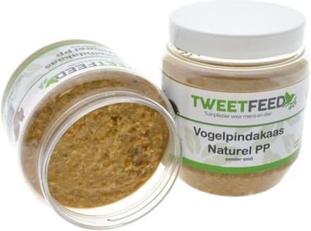 Tweetfeed Vogelpindakaas Naturel 350 Gram