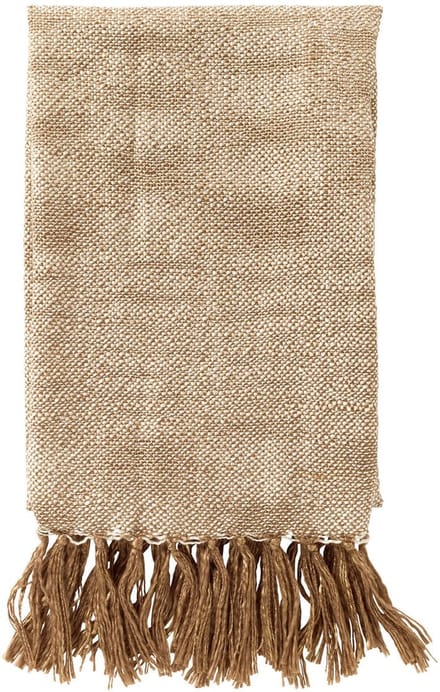 Dutch Decor - LORA - plaid 130x170 cm - gemêleerd - Greige - bruin