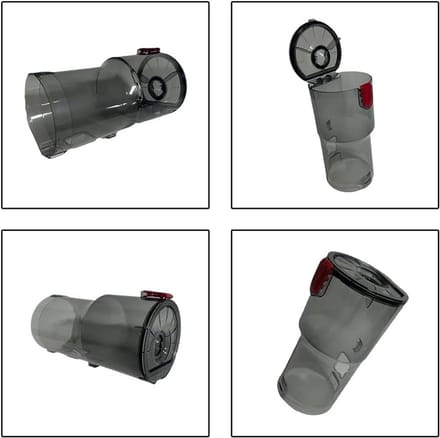 Stofbeker Stofzuiger - Vuilbak Container - Stofzuigen - Perfecte Compatibiliteit - 1 Stuks - Grijs