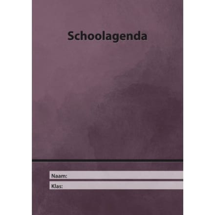 Schoolagenda - Stijn van den Broeck