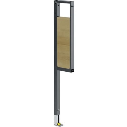 Viega Prevista Dry fastening element for support handles, 112 cm, left, model 8570.32 776473
