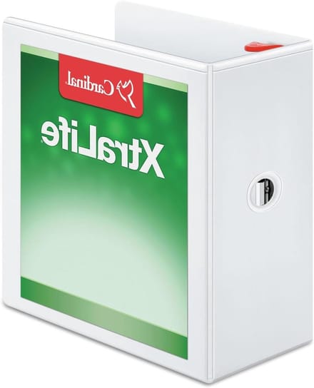 Ringband - Binder Map - Documenten Organiseren - Slant-D Ringen - 127 cm - Wit